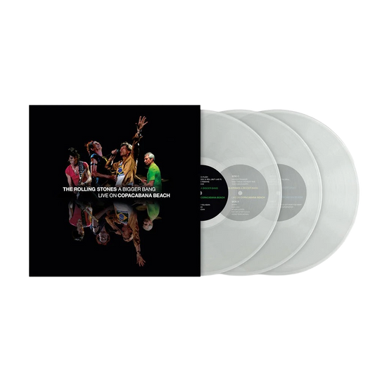 A Bigger Bang Live on Copacabana Beach (Limited Edition Clear) 3LP { Vinyl } 【 VINYL 】