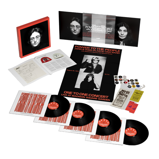 John Lennon Power To The People 4LP { Vinyl } 【 VINYL 】
