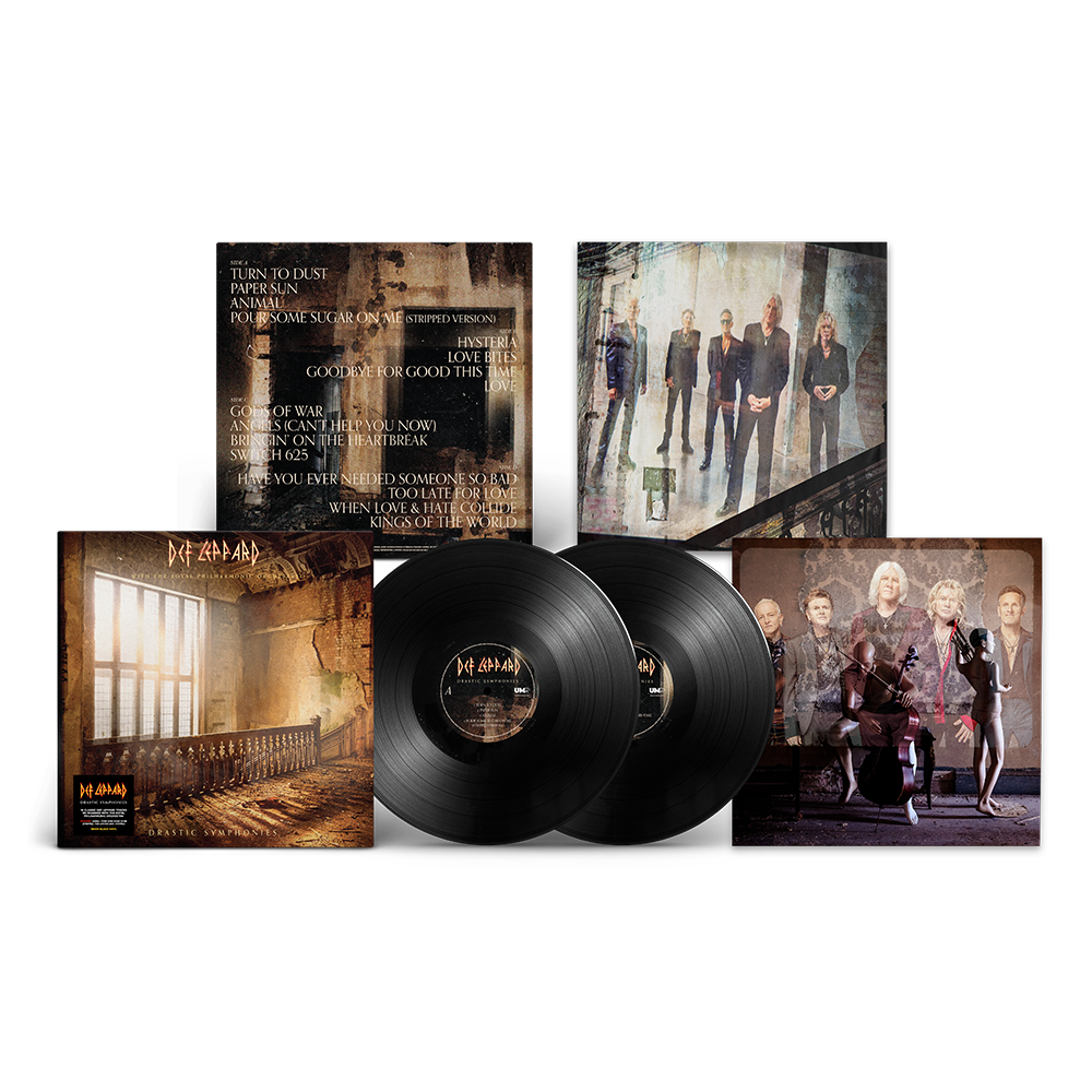 Def Leppard with The Royal Philharmonic Orchestra – Drastic Symphonies { Vinyl } 【 VINYL 】