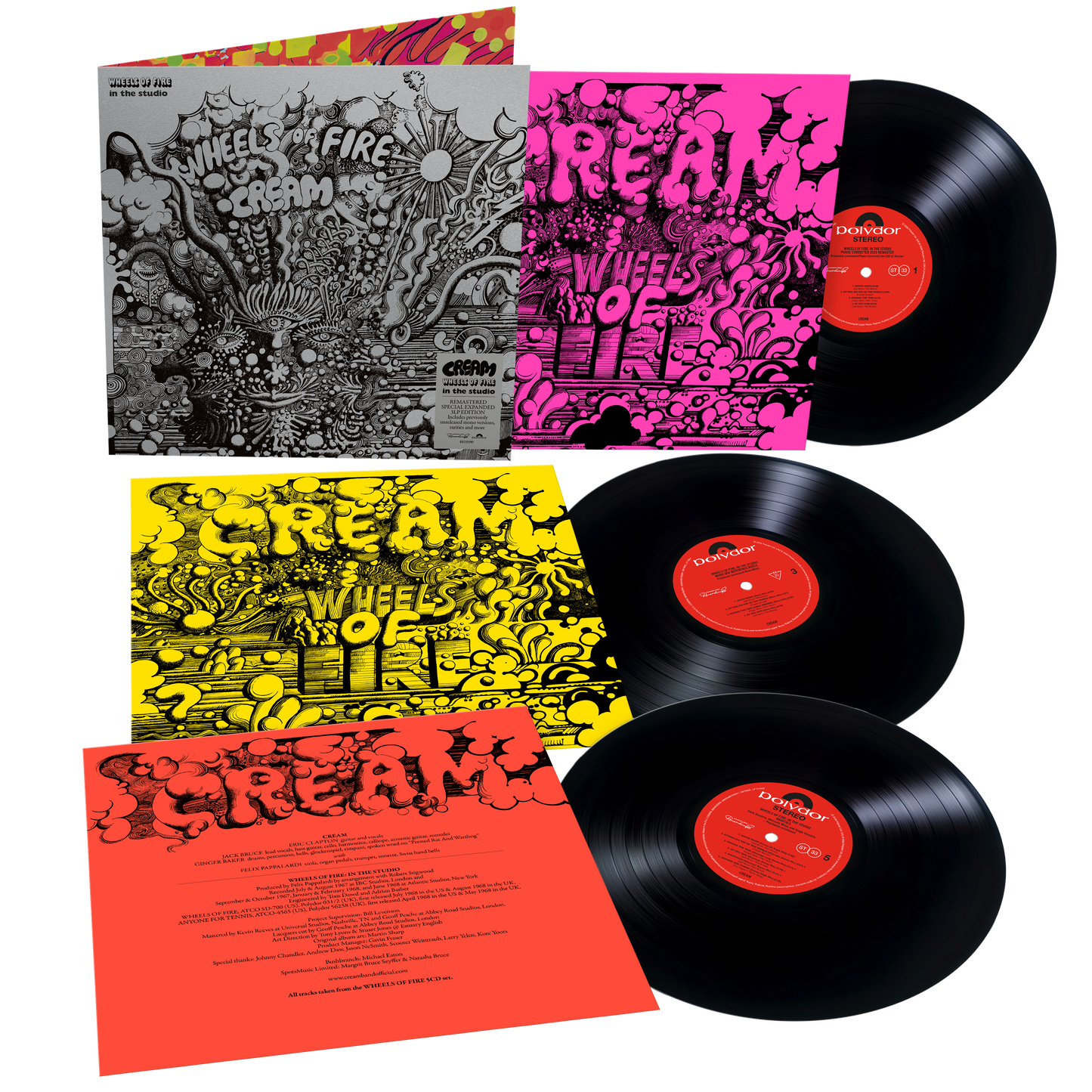Wheels of Fire: In The Studio 3LP Expanded Edition { Vinyl } 【 VINYL 】