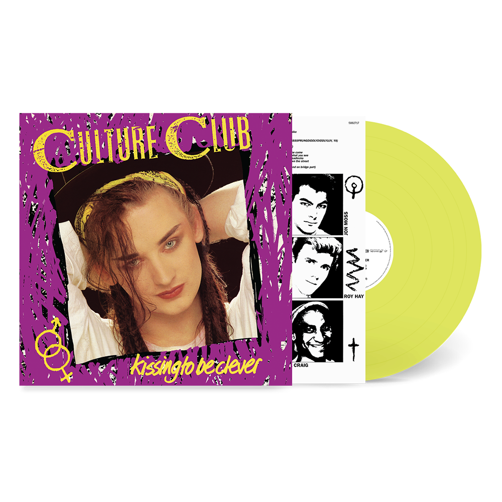 Kissing To Be Clever Yellow Vinyl Limited Edition { Vinyl } 【 VINYL 】