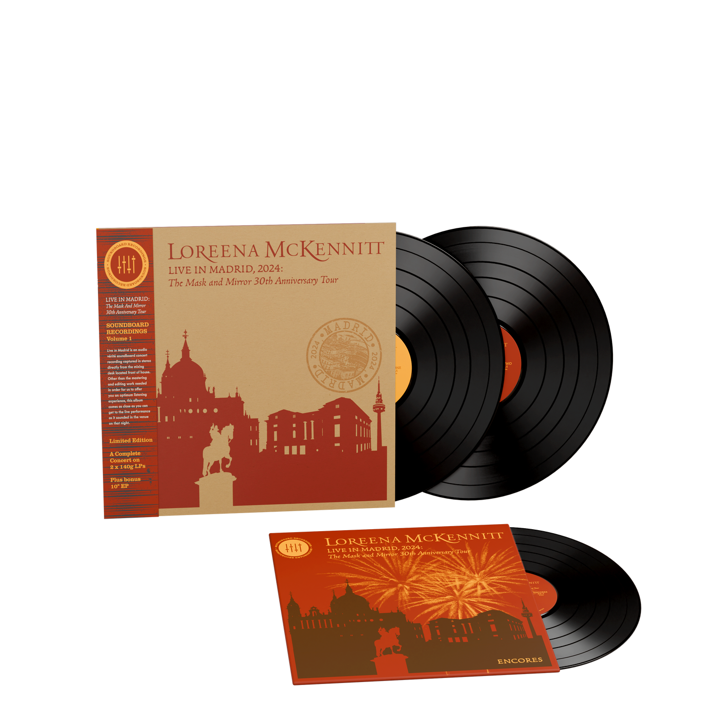 Live In Madrid 2024 - The Mask and Mirror (2LP 10") { Vinyl } 【 VINYL 】