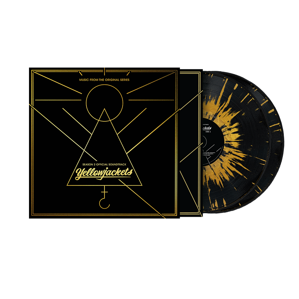 Yellowjackets - Season 2 Official Soundtrack: Music from the Original Series - The Rune: Back & Spine - Deluxe (Yellow and Black Splatter Limited Edition) { Vinyl } 【 VINYL 】