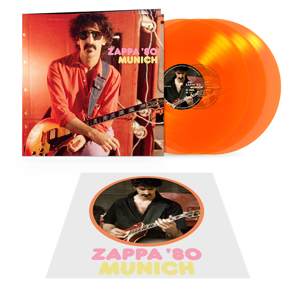 Zappa ’80: Munich (Transparent Orange Vinyl Limited Edition) { Vinyl } 【 VINYL 】