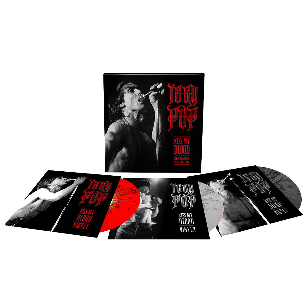 Kiss My Blood (Live In Paris 1991) (Red/Black/White Splatter Limited Edition) { Vinyl } 【 VINYL 】
