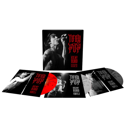 Kiss My Blood (Live In Paris 1991) (Red/Black/White Splatter Limited Edition) { Vinyl } 【 VINYL 】
