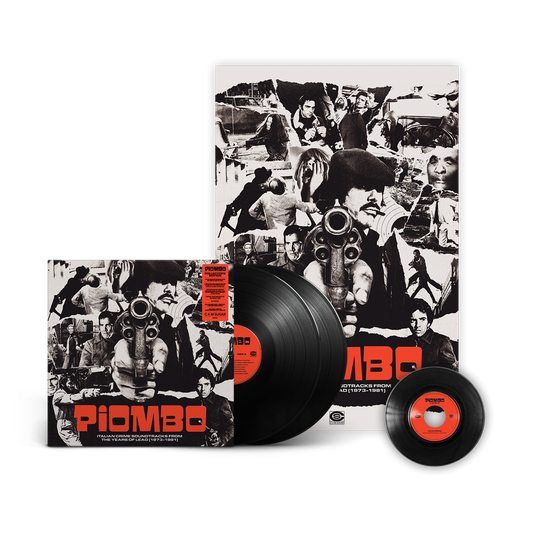 PIOMBO: The Crime-Funk Sound of Italian Cinema in the Years of Lead (1973-1981) Box Set { Vinyl } 【 VINYL 】