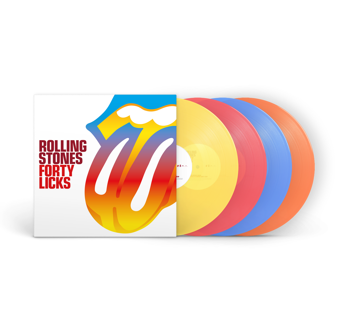 Forty Licks 4LP (180g Coloured Vinyl) { Vinyl } 【 VINYL 】