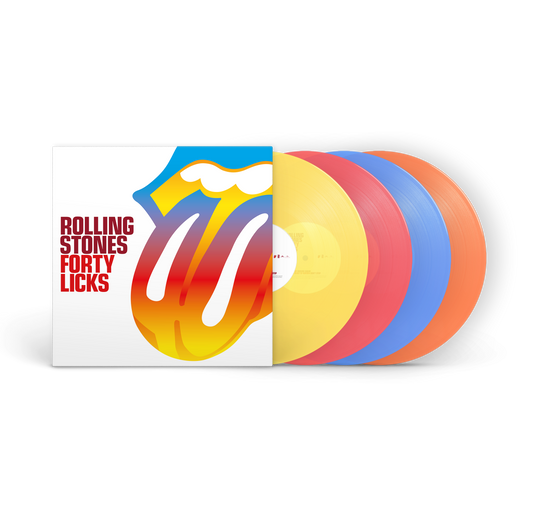 Forty Licks 4LP (180g Coloured Vinyl) { Vinyl } 【 VINYL 】
