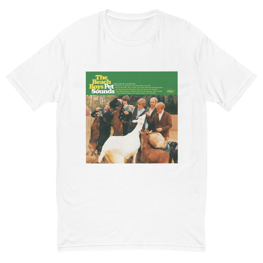The Beach Boys Pet Sounds White Tee { Vinyl } 【 VINYL 】