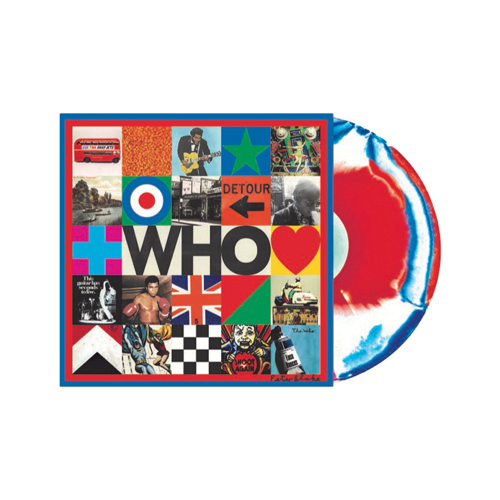 Who (Red, White and Blue Marbled Limited Edition) { Vinyl } 【 VINYL 】