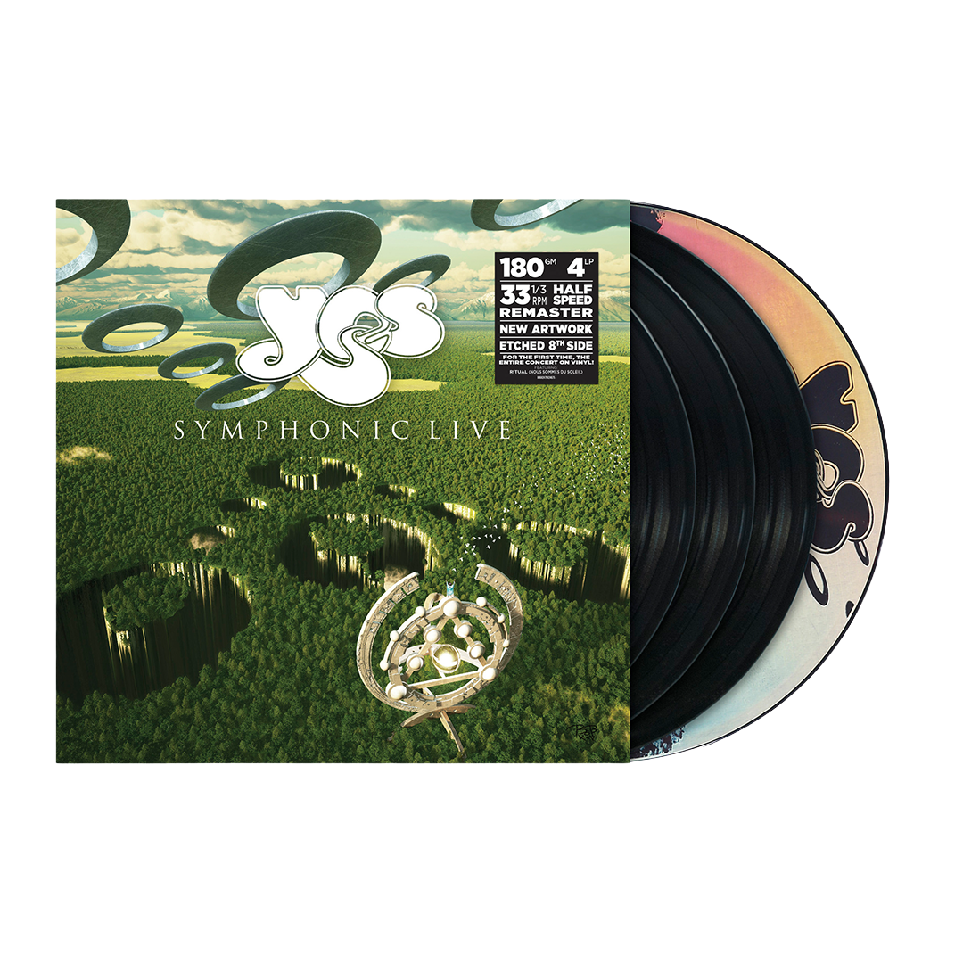 Symphonic Live (180g Half Speed Master One Side Etched) 4LP { Vinyl } 【 VINYL 】