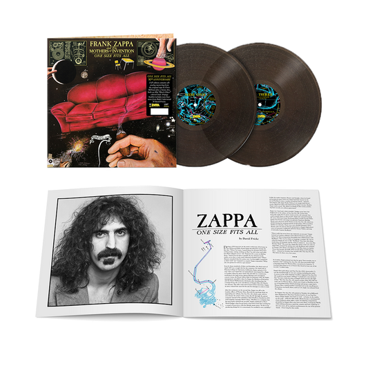 One Size Fits All Limited Edition "Black Glitter" (2LP) { Vinyl } 【 VINYL 】