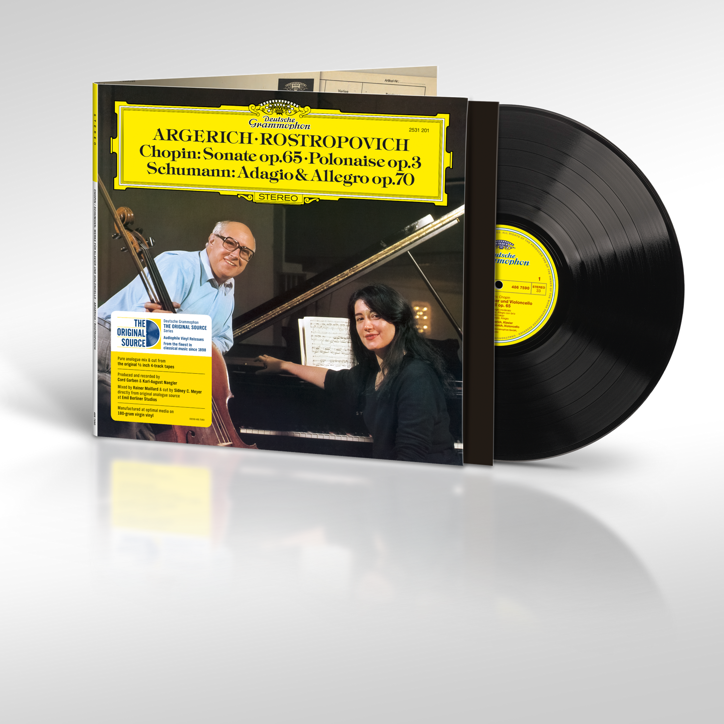 Cello & Piano Works (DG Original Source) LP { Vinyl } 【 VINYL 】