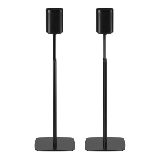 Flexson: Adjustable Floor Stand For Sonos 1 And Play 1 - Black (Pair) (FLXS1AFS2021) (Open Box Special)