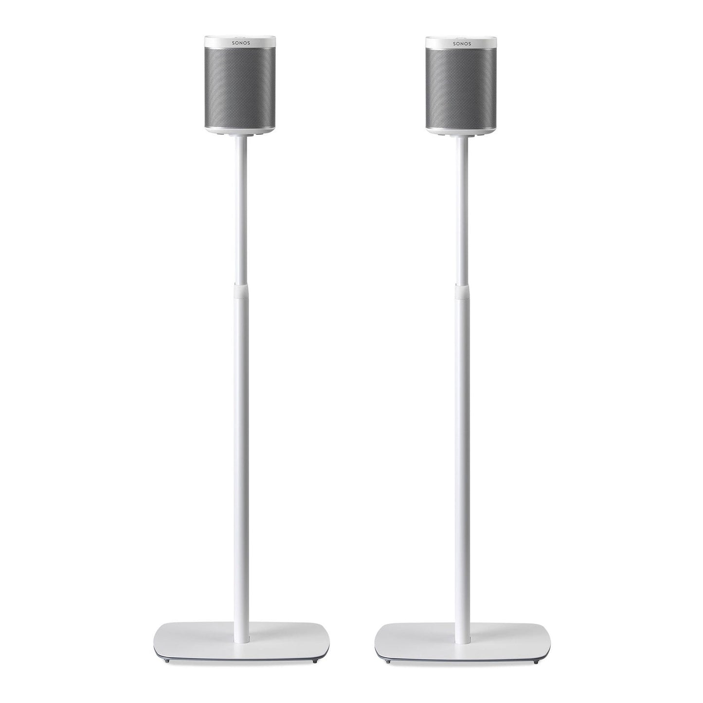 Flexson: Adjustable Floor Stand For Sonos 1 And Play 1 - White (Pair) (AAV-FLXS1AFS2011)