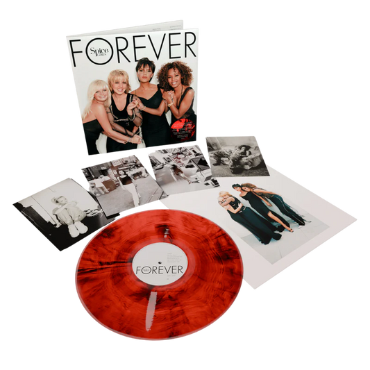 Forever25: Red & Black Marble Vinyl { Vinyl } 【 VINYL 】