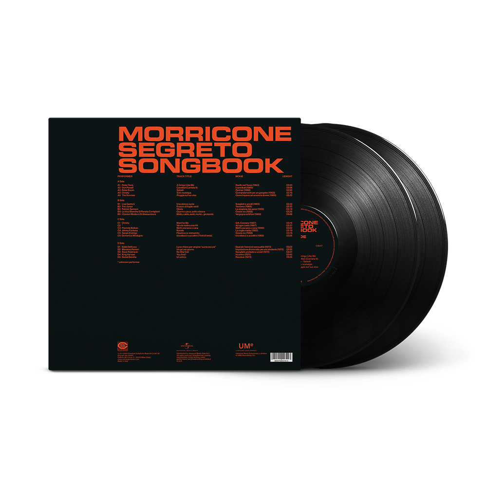 Morricone Segreto Songbook { Vinyl } 【 VINYL 】