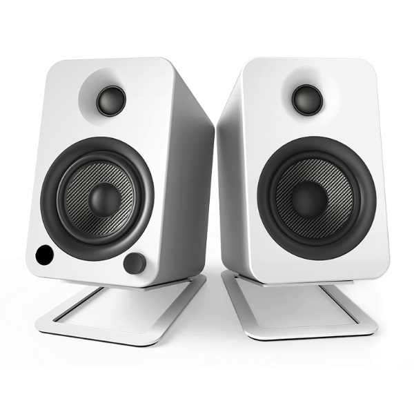 Kanto: S4 Speaker Stands for YU4 (White / Pair)