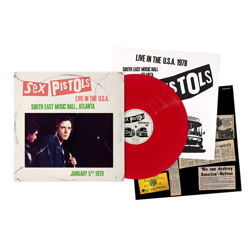 Live In The U.S.A 1978 – Atlanta 5th Jan - 1978 Atlanta, South East Music Hall, USA (Limited Edition Red LP) { Vinyl } 【 VINYL 】
