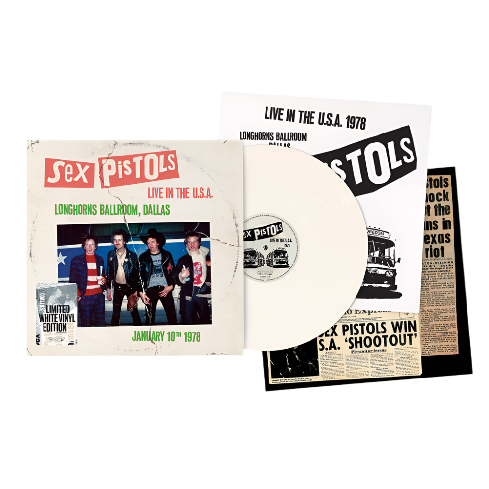 Live In The U.S.A 1978 – Dallas 10th January – 1978 Dallas, Longhorns Ballroom, USA (Limited Edition White LP) { Vinyl } 【 VINYL 】