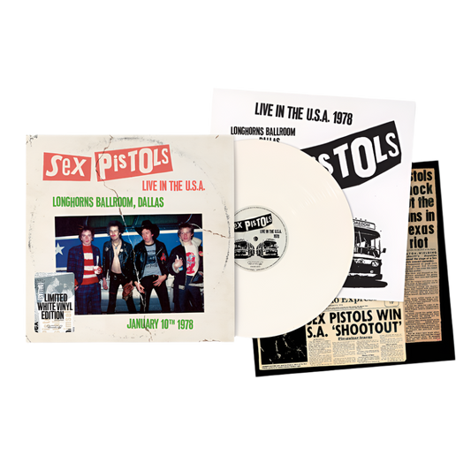 Live In The U.S.A 1978 – Dallas 10th January – 1978 Dallas, Longhorns Ballroom, USA (Limited Edition White LP) { Vinyl } 【 VINYL 】