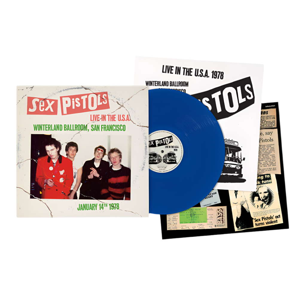 Live In The U.S.A 1978 – San Francisco 14th January 1978 San Francisco, Winterland Ballroom, USA (Blue LP) { Vinyl } 【 VINYL 】