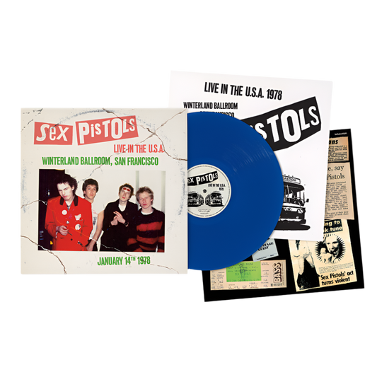 Live In The U.S.A 1978 – San Francisco 14th January 1978 San Francisco, Winterland Ballroom, USA (Blue LP) { Vinyl } 【 VINYL 】
