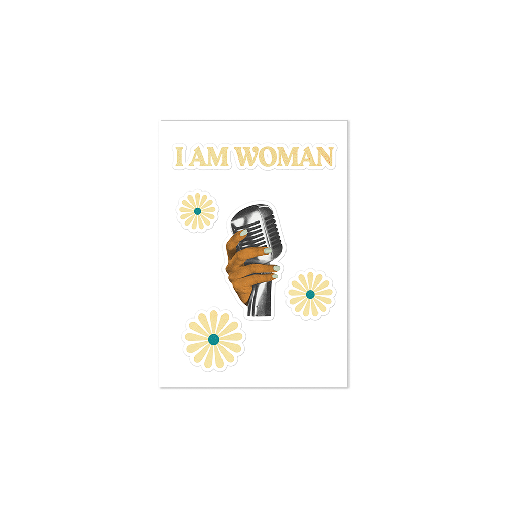 I Am Woman Stickers { Vinyl } 【 VINYL 】