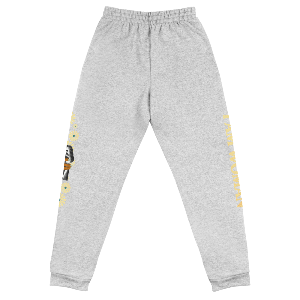 I Am Woman Joggers (Gray) { Vinyl } 【 VINYL 】