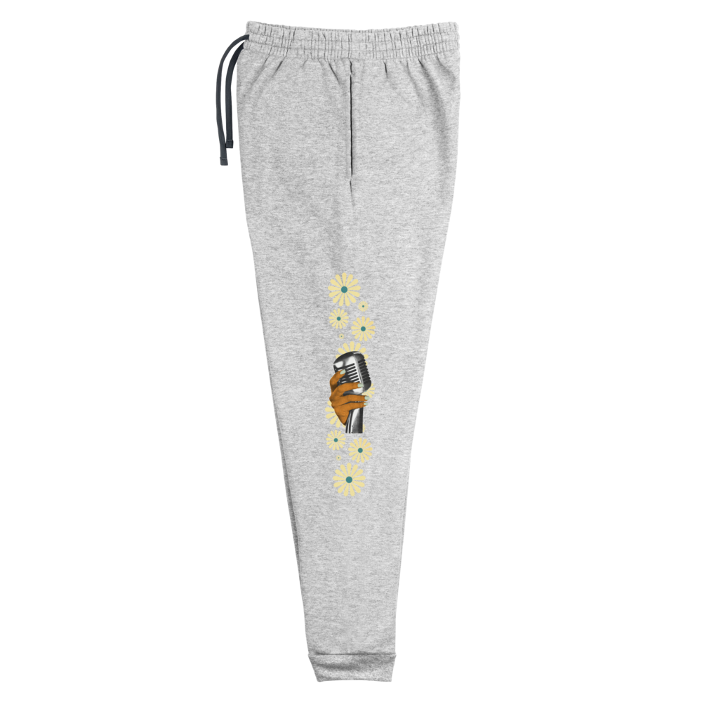 I Am Woman Joggers (Gray) { Vinyl } 【 VINYL 】