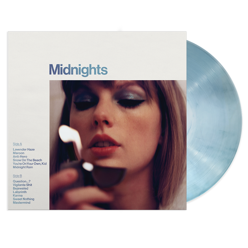 Midnights (Moonstone Blue Edition Limited Edition) { Vinyl } 【 VINYL 】